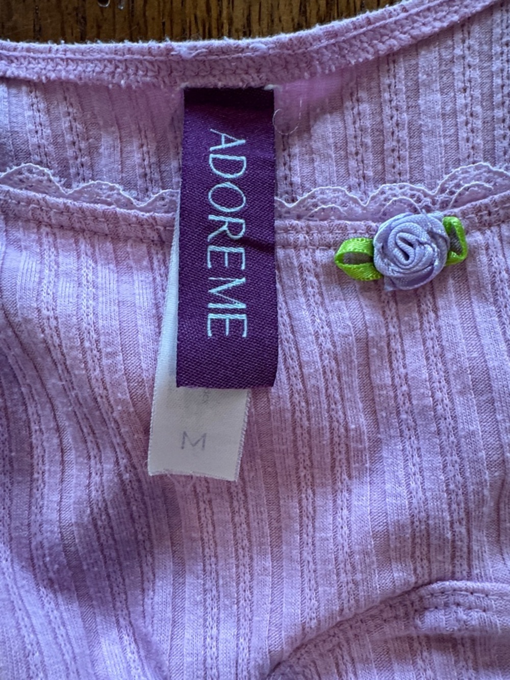 Adore Me Ribbed Pajama Set - Picture 6 of 6